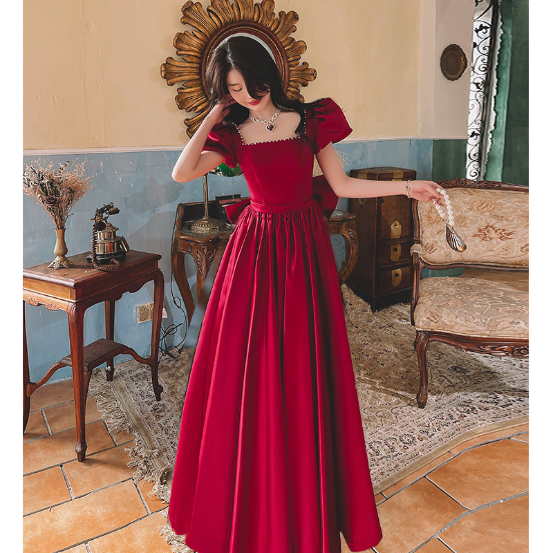 Satin Ball Gown - view 2