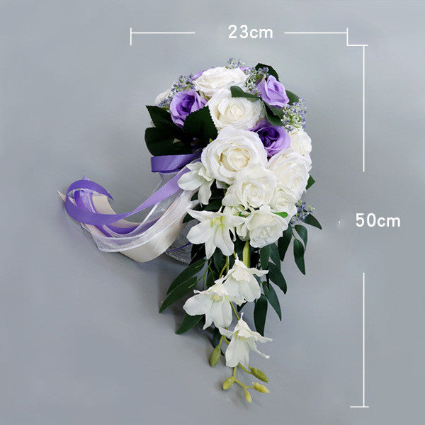 Artificial Wedding Bouquet - view 4