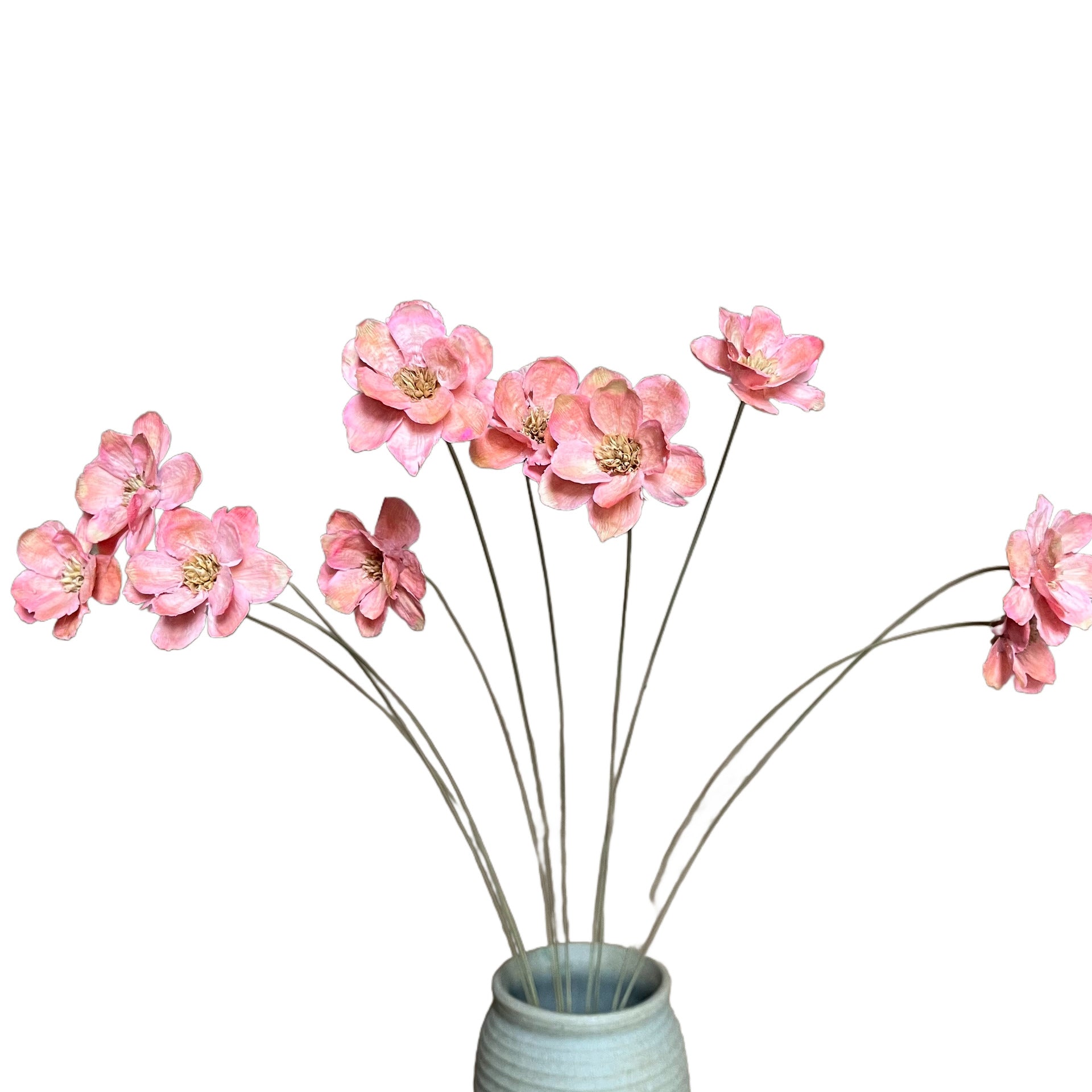 Red Artificial Blossom Flower Stems - view 8
