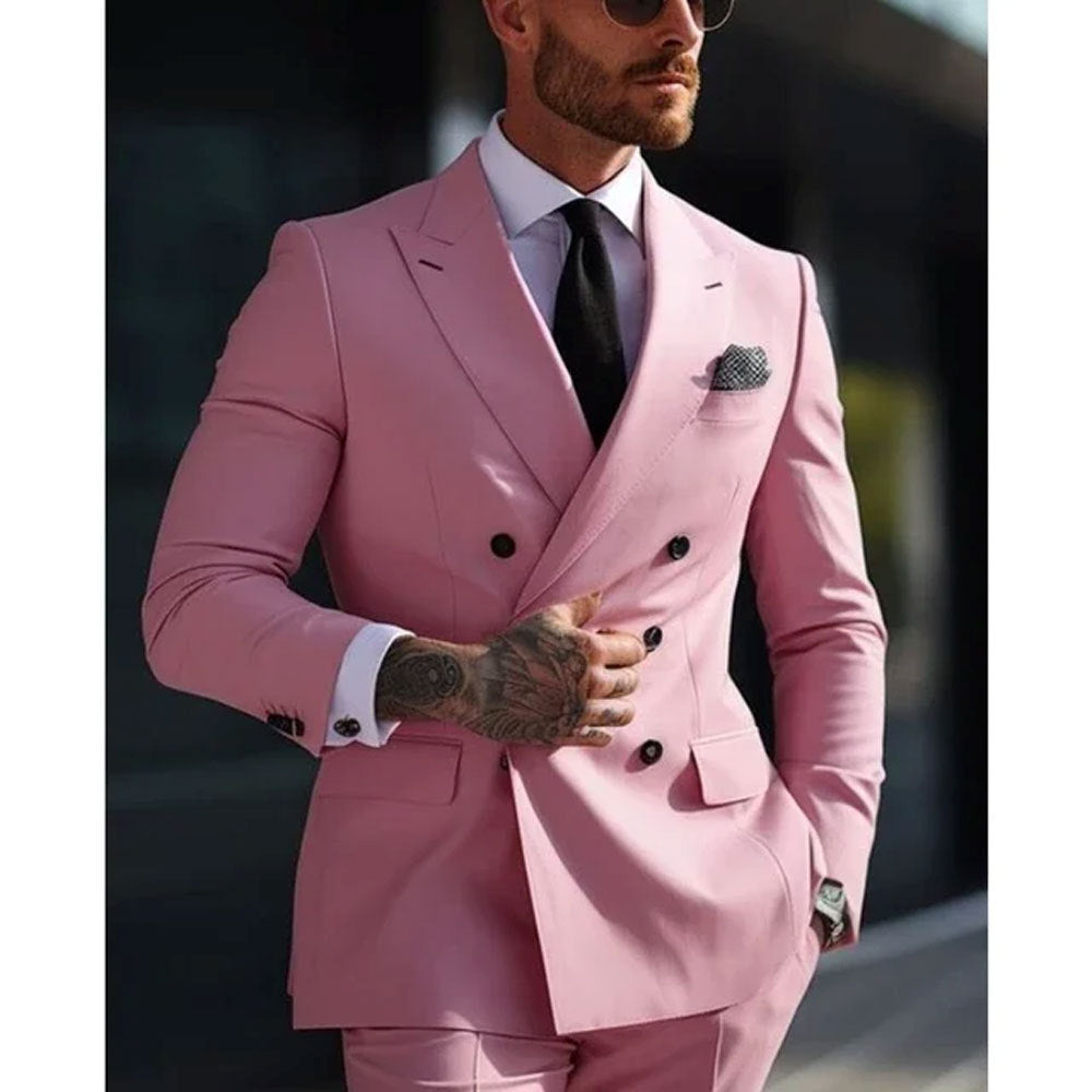 Men's Two-Piece Business Suit - view 3