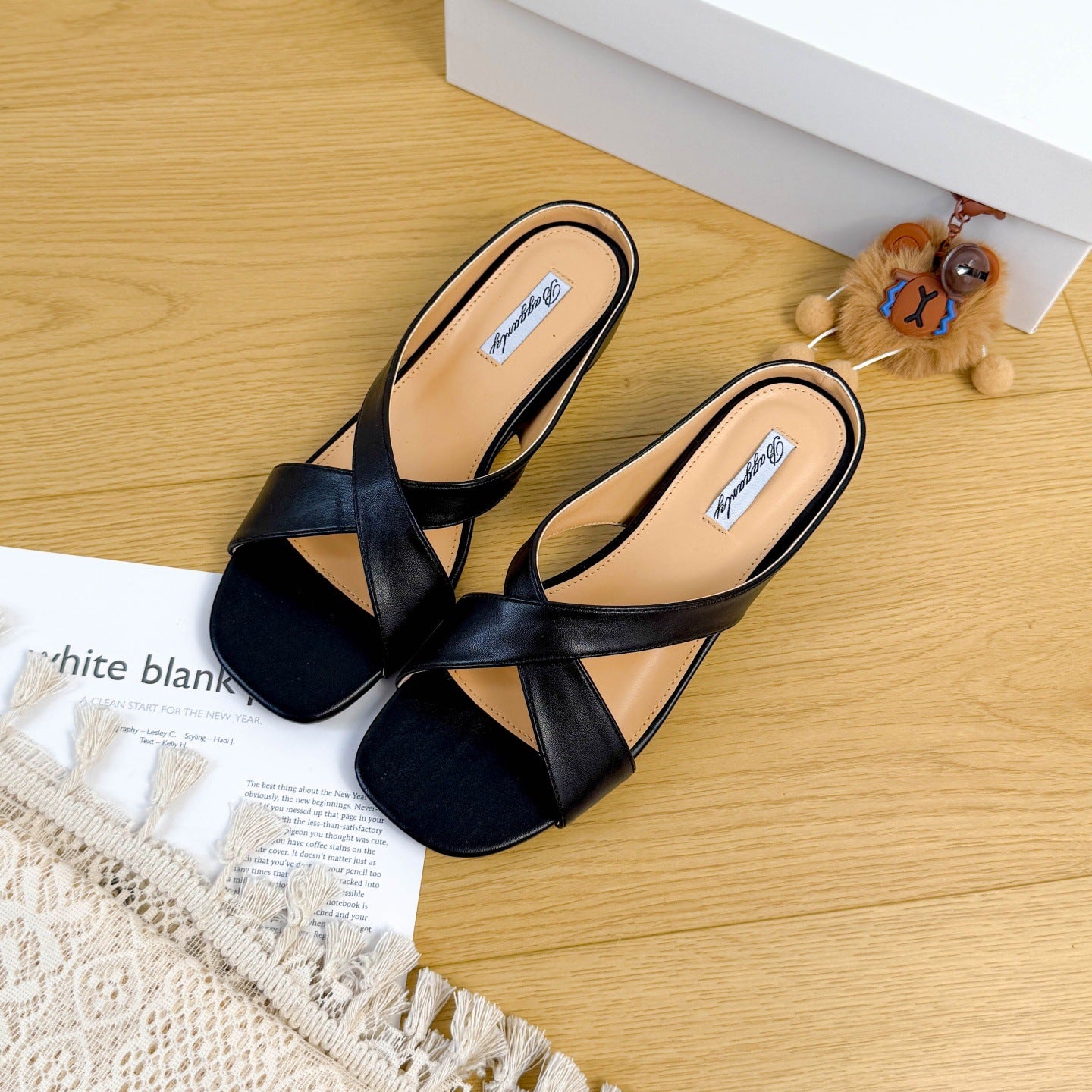 French Open-toe Wedge Sandals - view 3