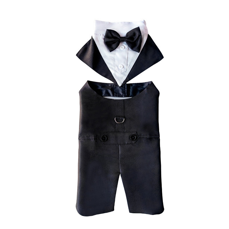 Pet Tuxedo Wedding Outfit - view 1