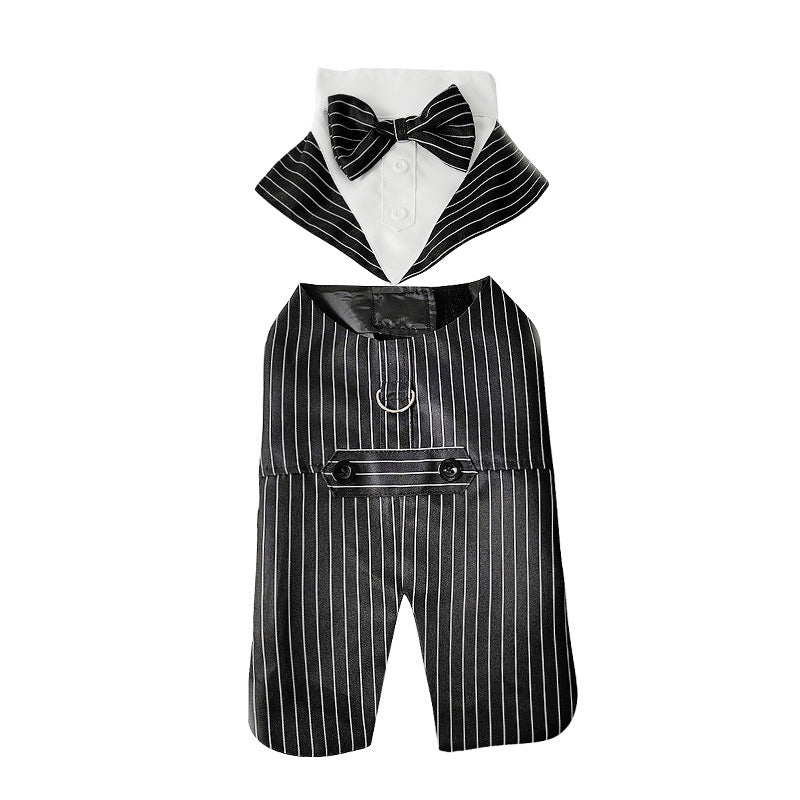 Pet Tuxedo Wedding Outfit - view 2