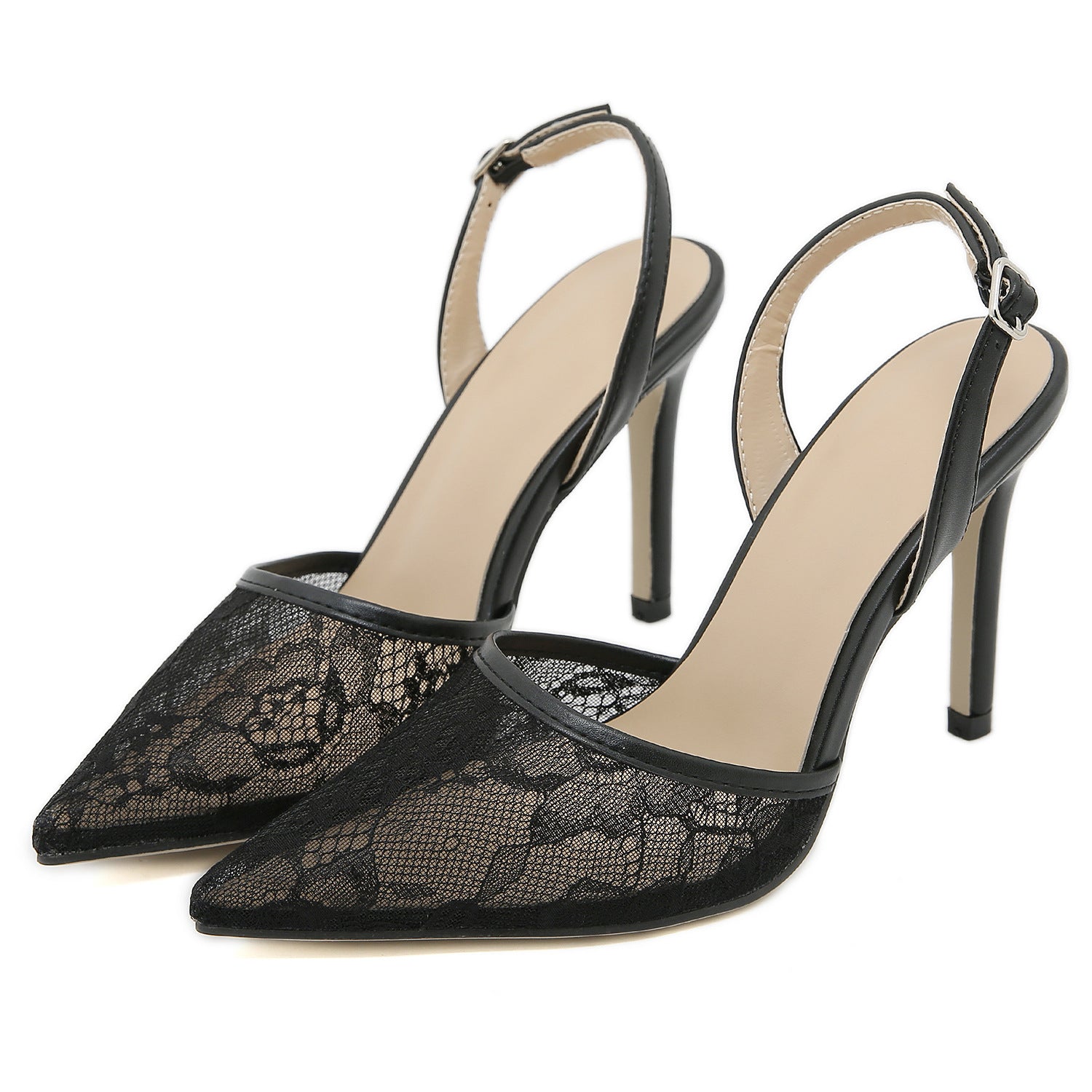 Lace Wedding Heels - view 1