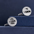 Personalized Wedding Cufflinks - view 1