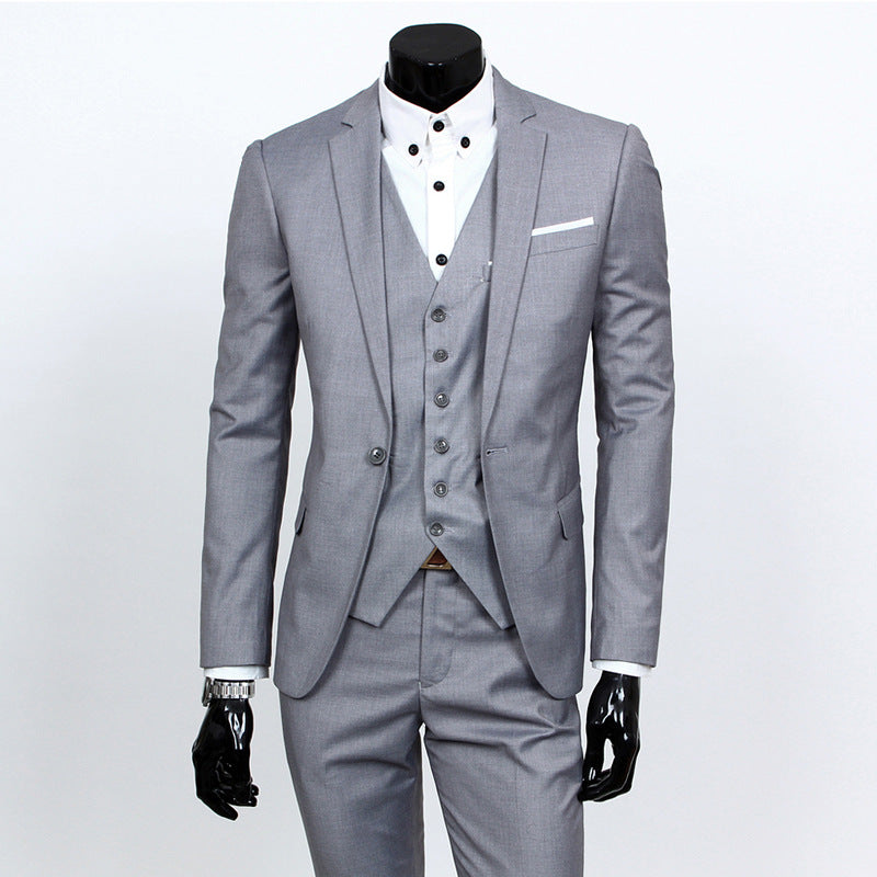 Three-Piece Slim-Fit Suit - view 4