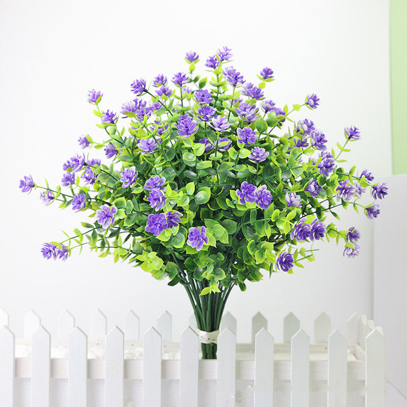 Eucalyptus Camellia Artificial Wedding Flowers - view 7