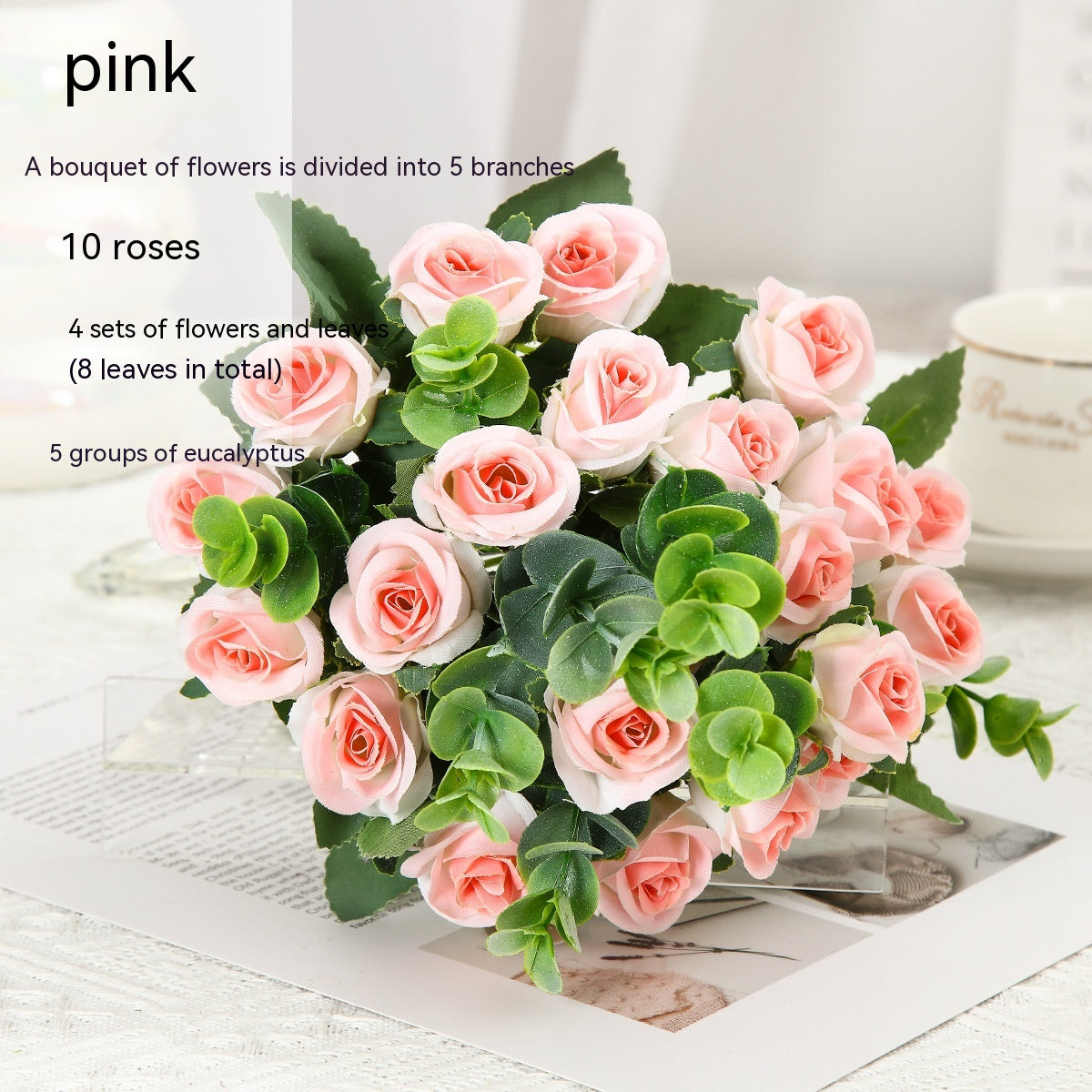 Living Room Artificial Wedding Flowers - view 4