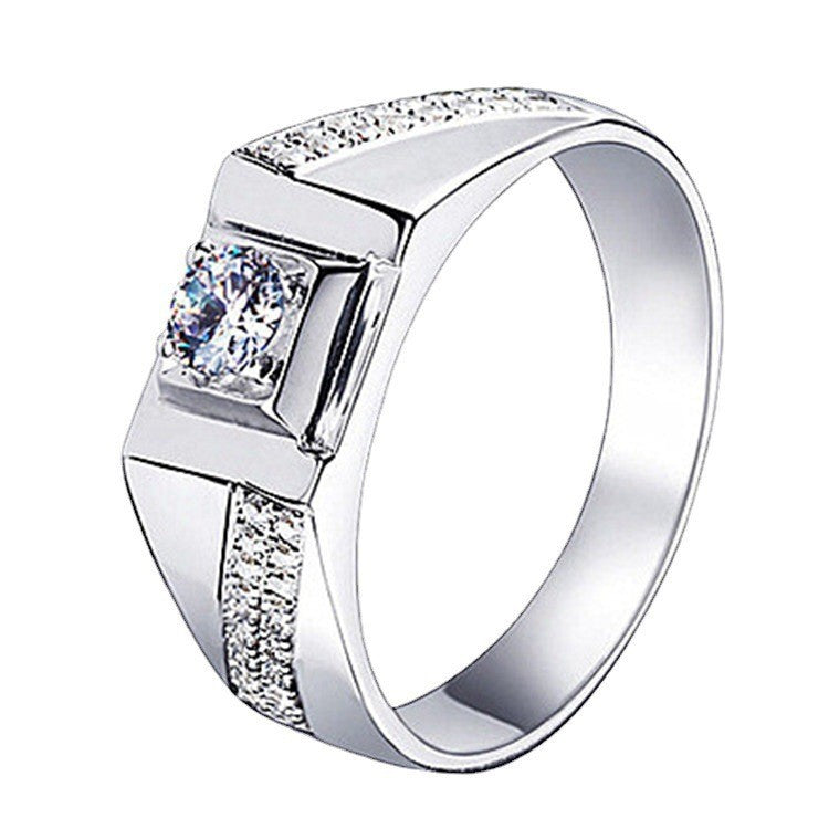 Crystal Wedding Ring - view 7