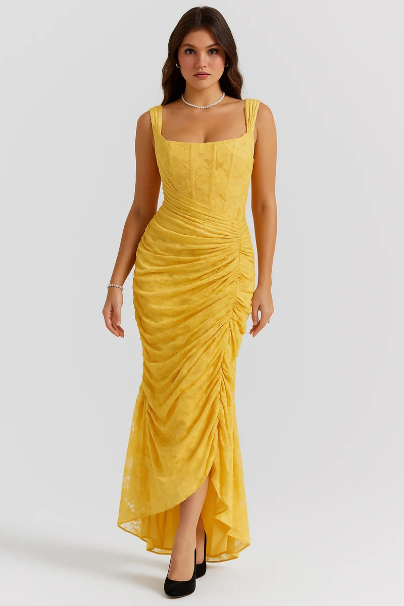 Sleeveless Mermaid Evening Dress - view 4