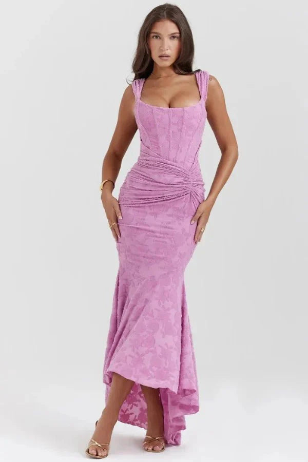 Sleeveless Mermaid Evening Dress - view 3