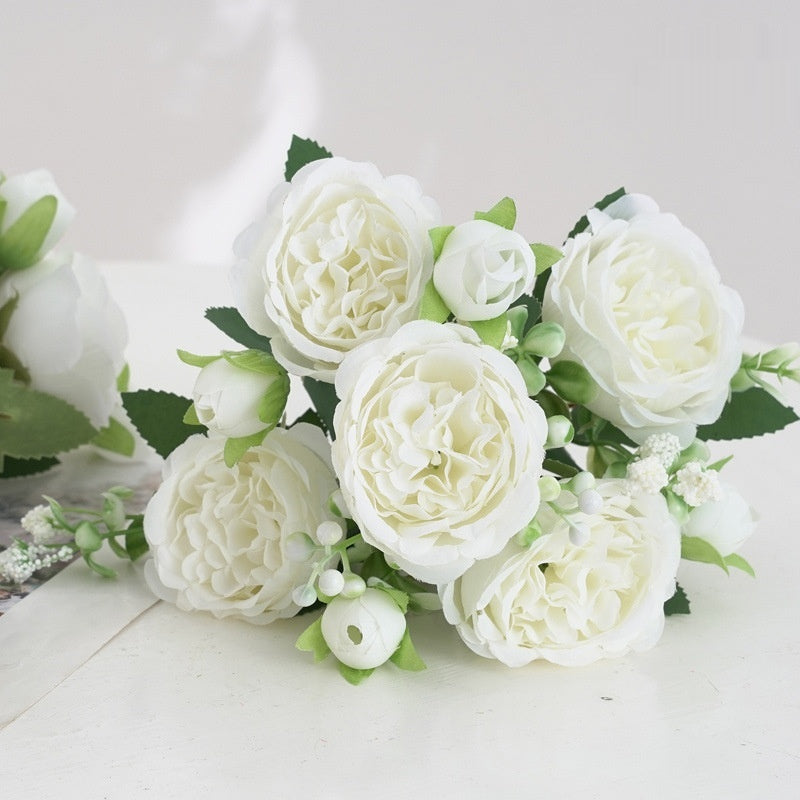 Peony Rose Artificial Wedding Flowers - view 1
