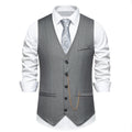 Men's V-Neck Wedding Suit Vest - view 1