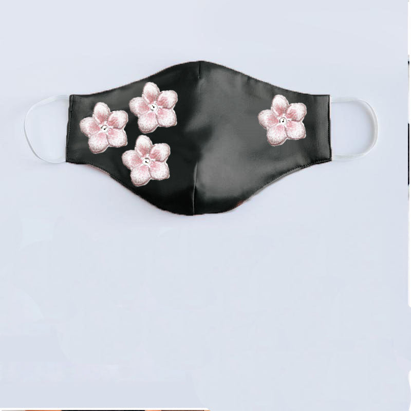 Floral Wedding Face Mask - view 4